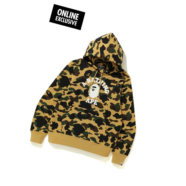 A BATHING APE 1st Camo College Men's Hoodie | RM0162387