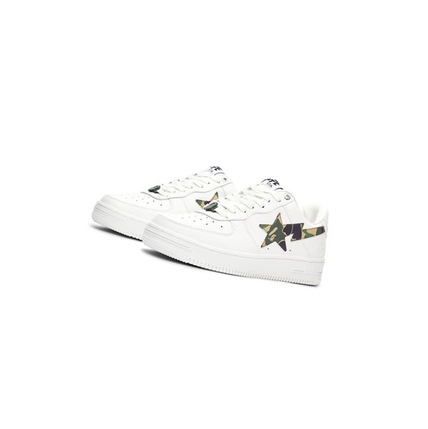 Army Green A BATHING APE Bape Sta™ White / Abc Camo Low Men's Sneakers | OP5178324