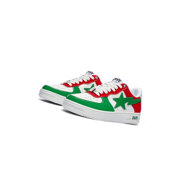 Autumn Green A BATHING APE Bape Sta M1 Low Men's Sneakers | KW6420175