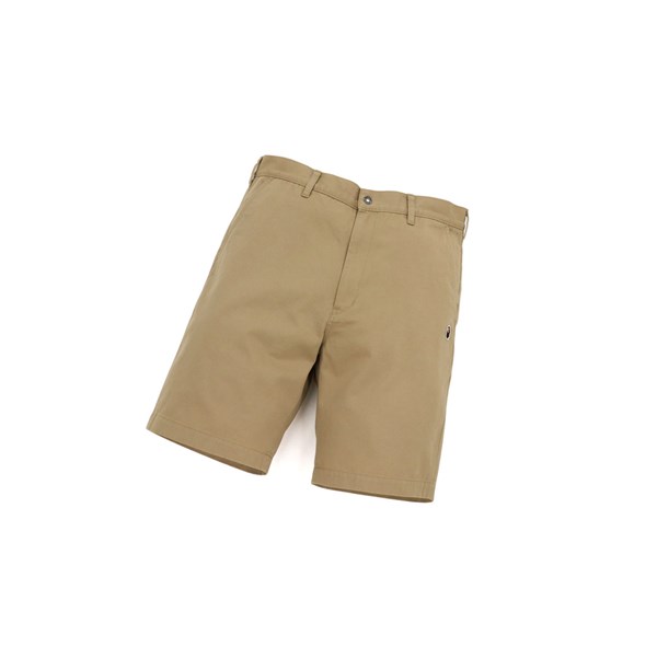 Beige A BATHING APE One Point Chino Men's Shorts | WA1563248