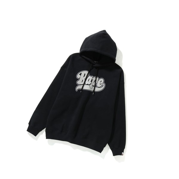 Black A BATHING APE Bape® Oversized Pullover Women's Hoodie | YF7368045