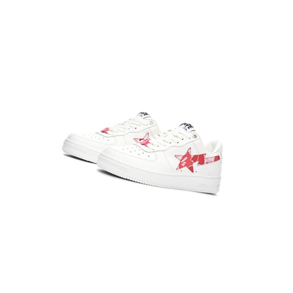 Carmine Rose A BATHING APE Bape Sta™ White / Abc Camo Low Women's Sneakers | ZQ4953176