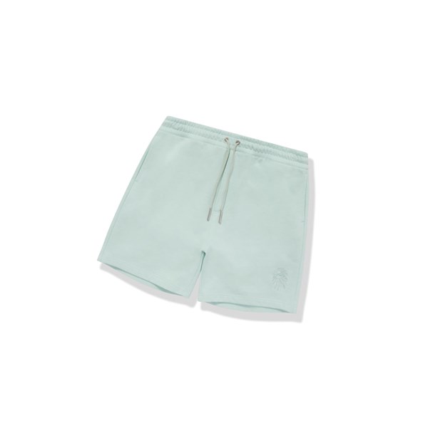 Light Green A BATHING APE Ape Head Sweat Men's Shorts | XD6850297