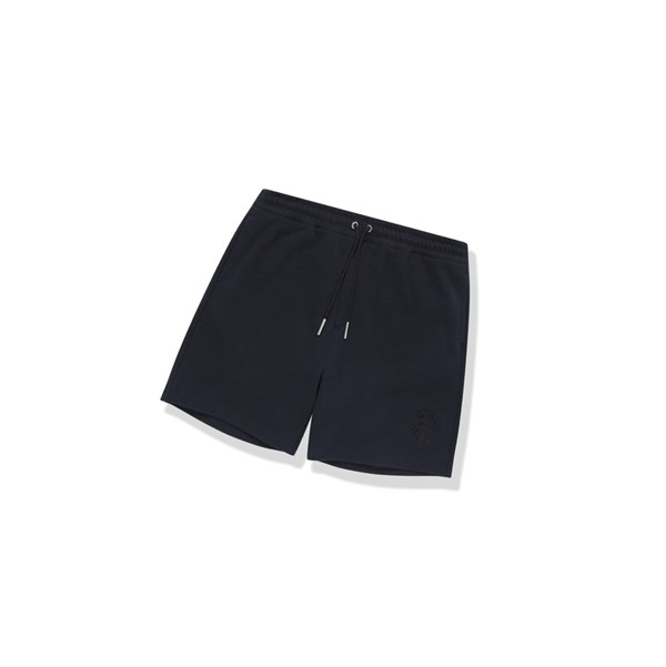 Navy Blue A BATHING APE Ape Head Sweat Men's Shorts | OD0574819