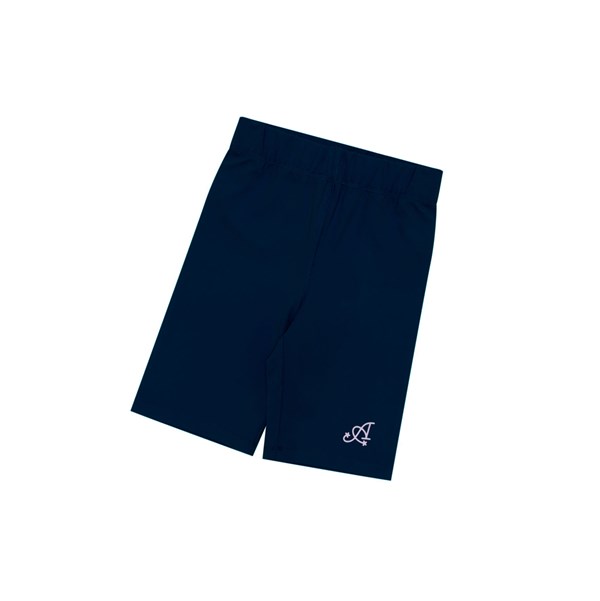 Navy Blue A BATHING APE Slim Fit Women's Shorts | RT1694075