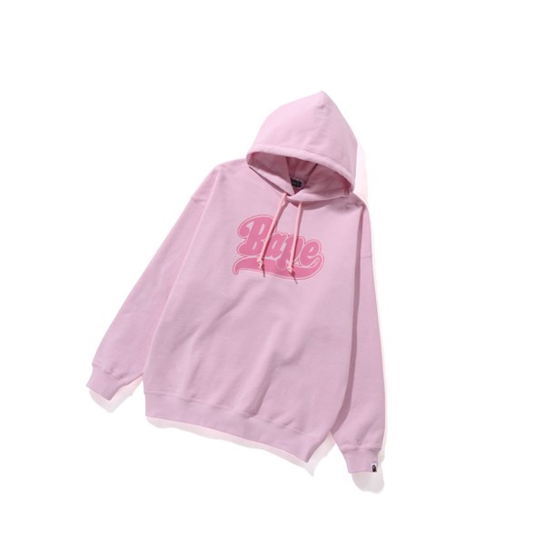 Pink A BATHING APE Bape® Oversized Pullover Women's Hoodie | CE3094261