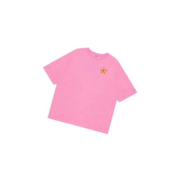 Pink A BATHING APE Classic Tee Short Sleeve Women's T Shirts | HT1239457