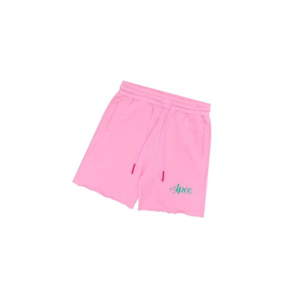 Pink A BATHING APE Logo Lounge Women's Shorts | AC3216458