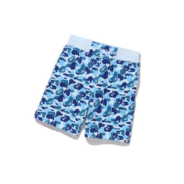 Sky Blue A BATHING APE Abc Camo Sweat Men's Shorts | HZ1028356