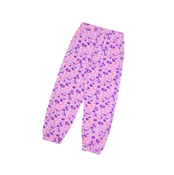 Violet A BATHING APE Printed Cargo Long Women's Pants | NF6952018