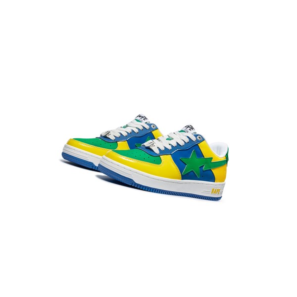 Yellow A BATHING APE Bape Sta M1 Low Men's Sneakers | DU3162857