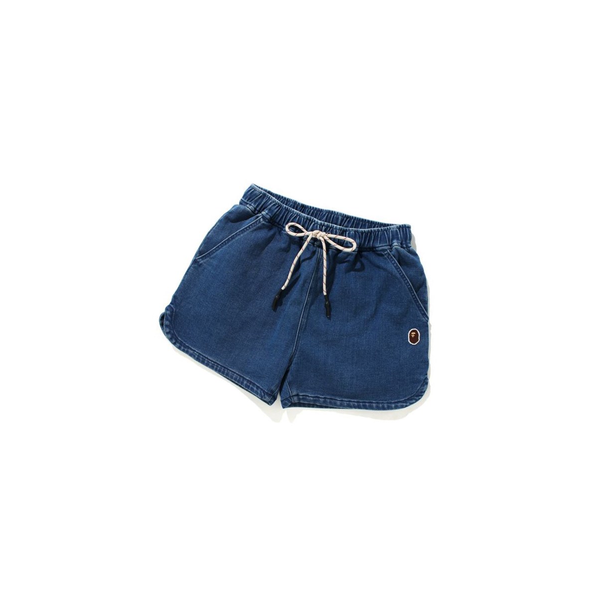 A BATHING APE Denim Easy Women\'s Shorts | YH5861740