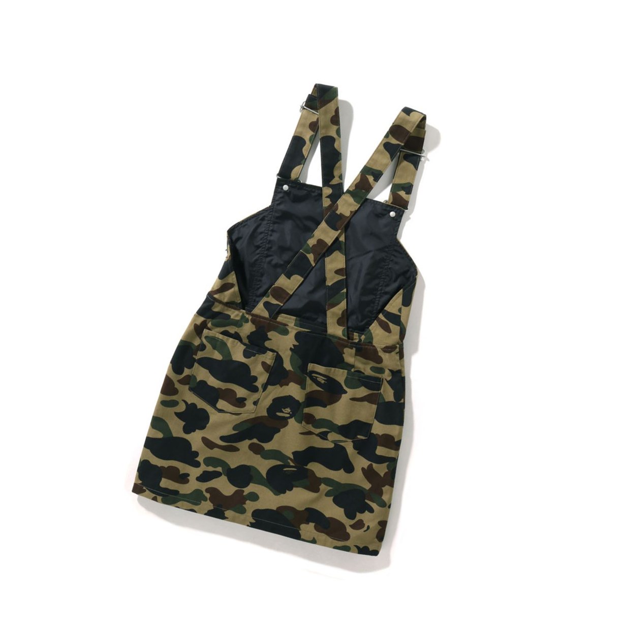 Army Green A BATHING APE 1st Camo Jumper Mini Women's Skirts | QK8920541