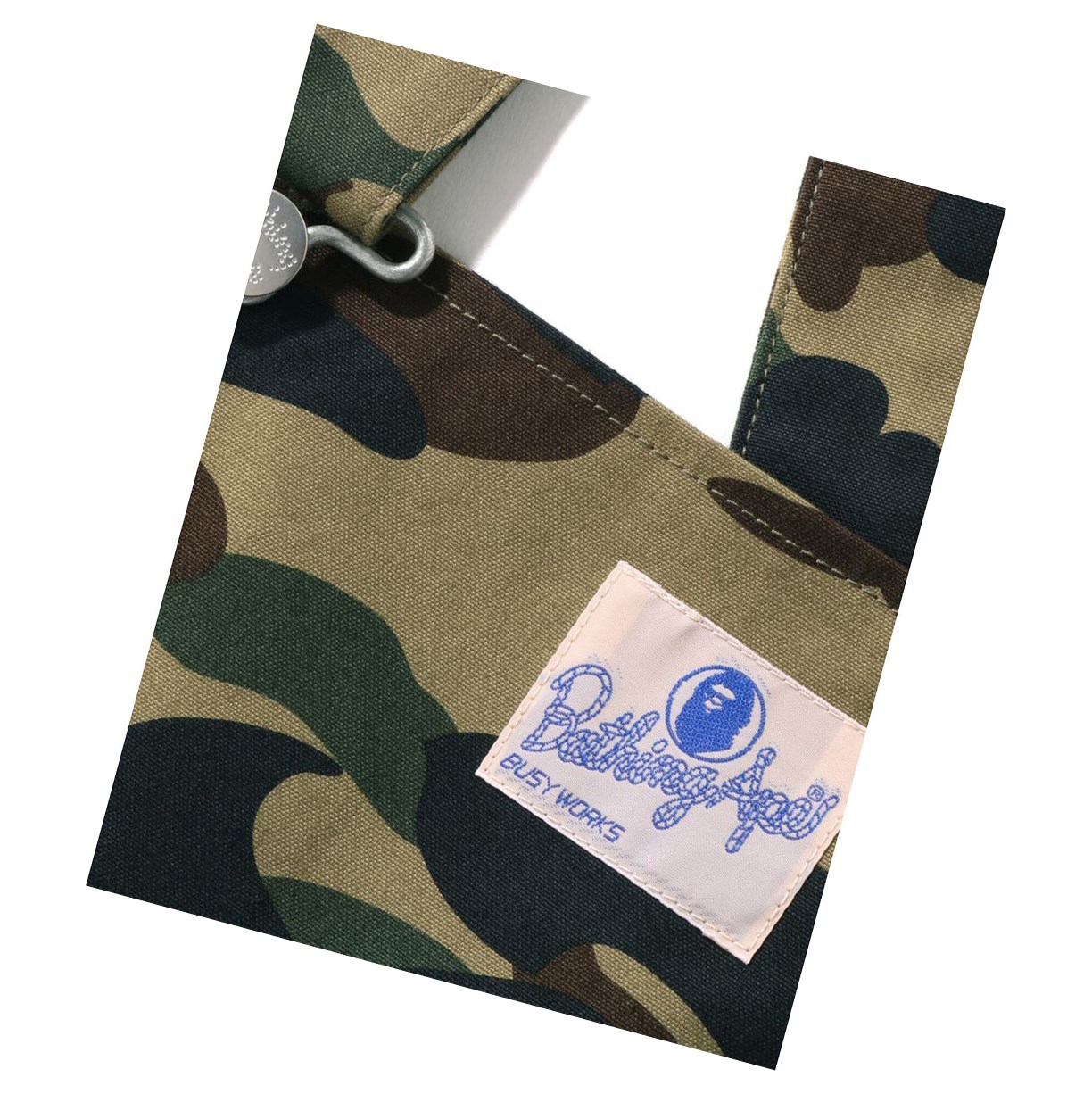 Army Green A BATHING APE 1st Camo Jumper Mini Women's Skirts | QK8920541