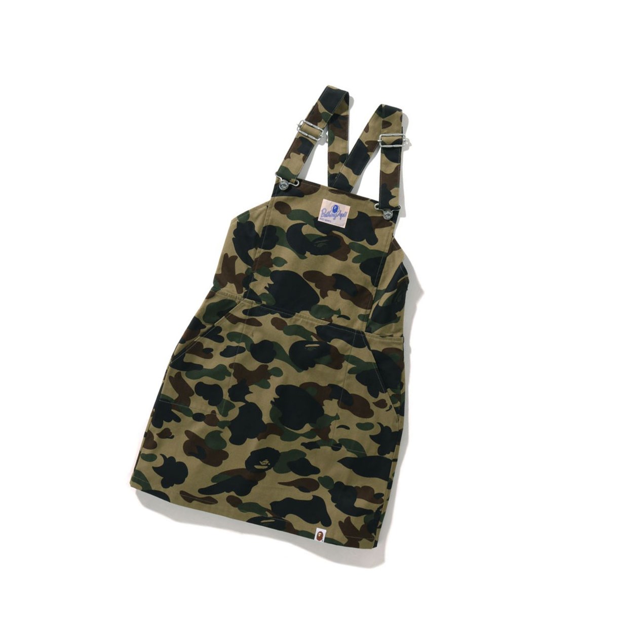 Army Green A BATHING APE 1st Camo Jumper Mini Women\'s Skirts | QK8920541