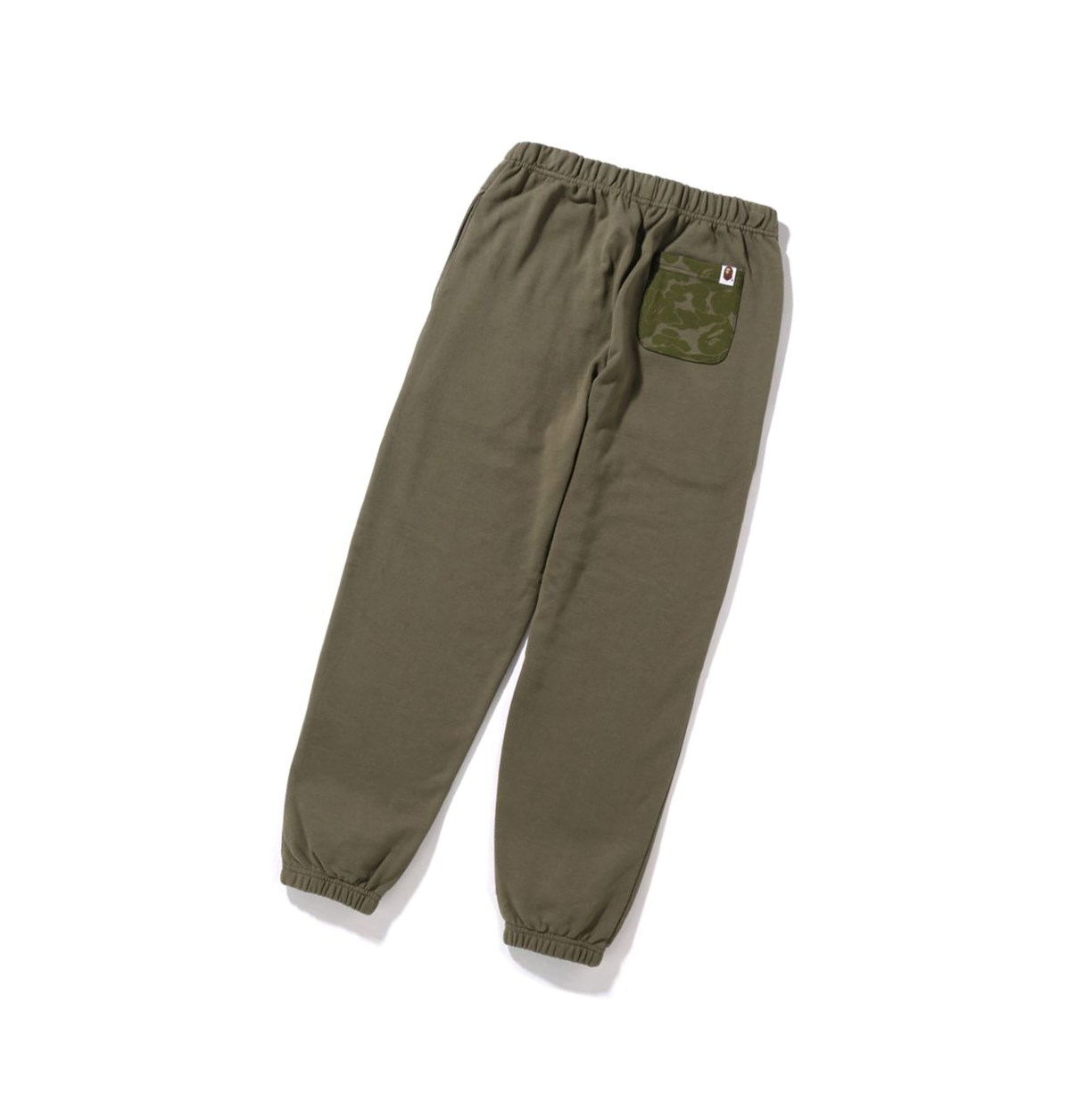 Army Green A BATHING APE Ape Head One Point Oversized Sweat Women's Pants | OE5297680