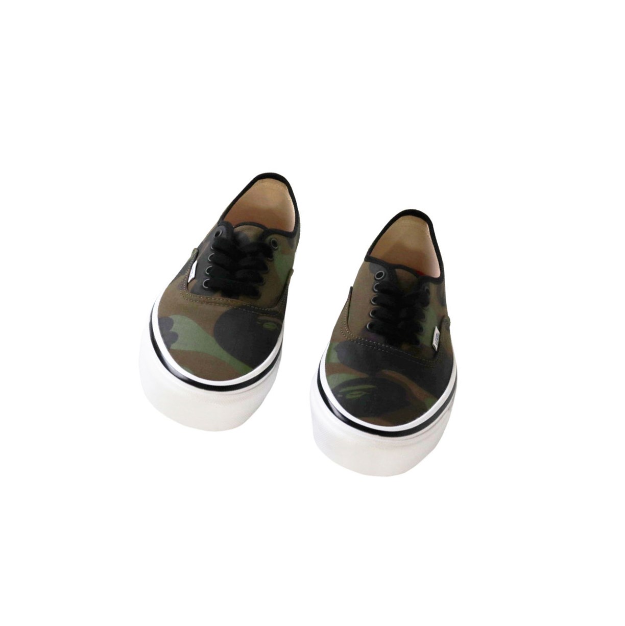 Army Green A BATHING APE Bape X Vans 1st Camo Authentic Low Men's Sneakers | QZ2176849