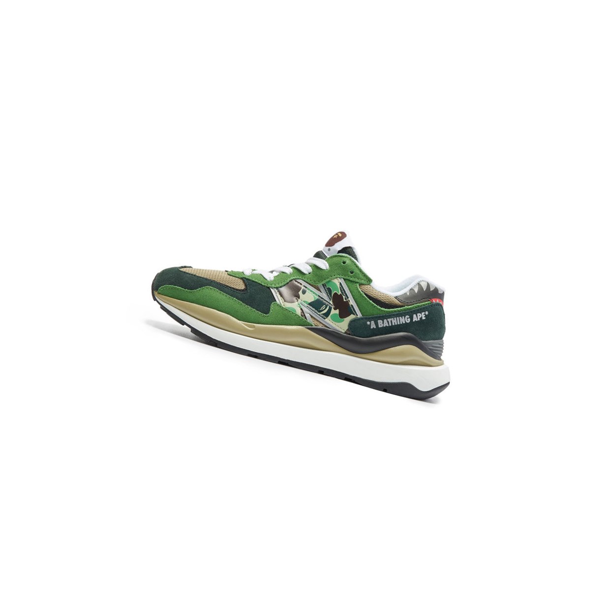 Army Green A BATHING APE X New Balance 5740 Low Women's Sneakers | MK2683517