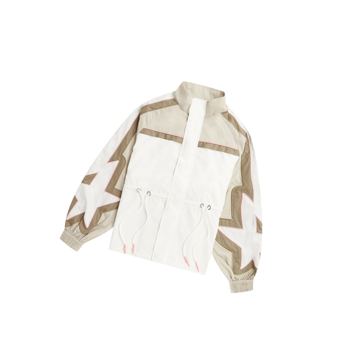 Beige A BATHING APE Drawstring Women\'s Jackets | SC6895047