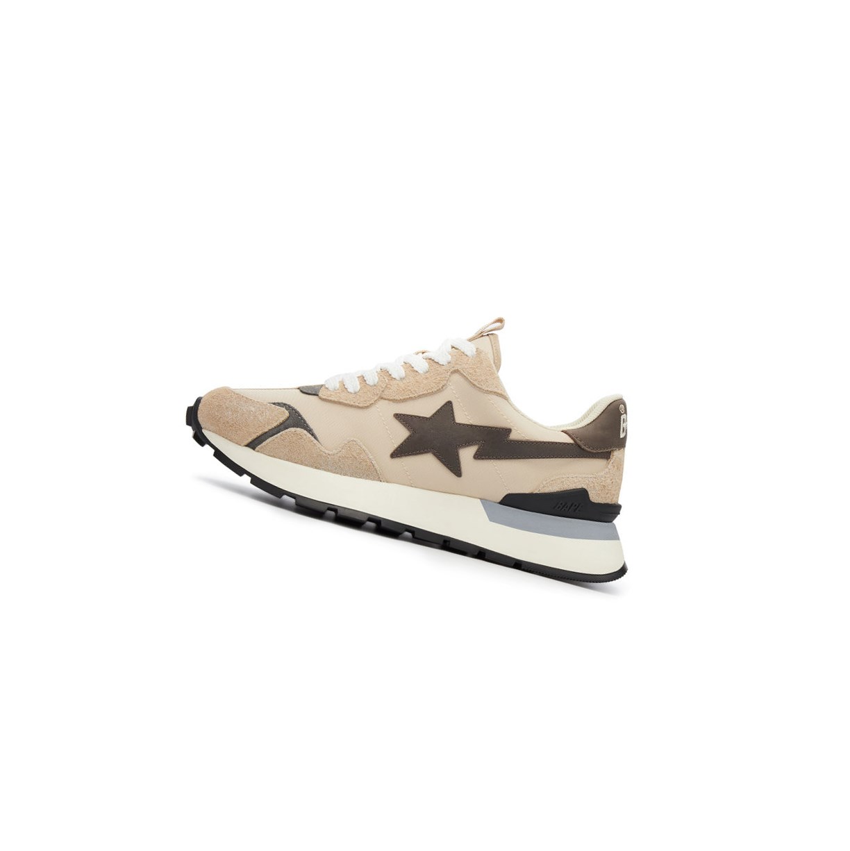 Beige A BATHING APE Road Sta Express #1 M2 Low Men's Sneakers | XF4789652