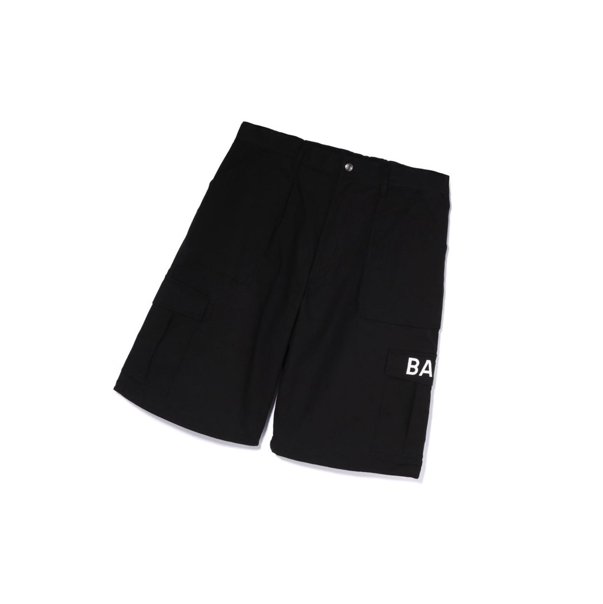 Black A BATHING APE 6 Pocket Wide Fit Men\'s Shorts | ZS0916827