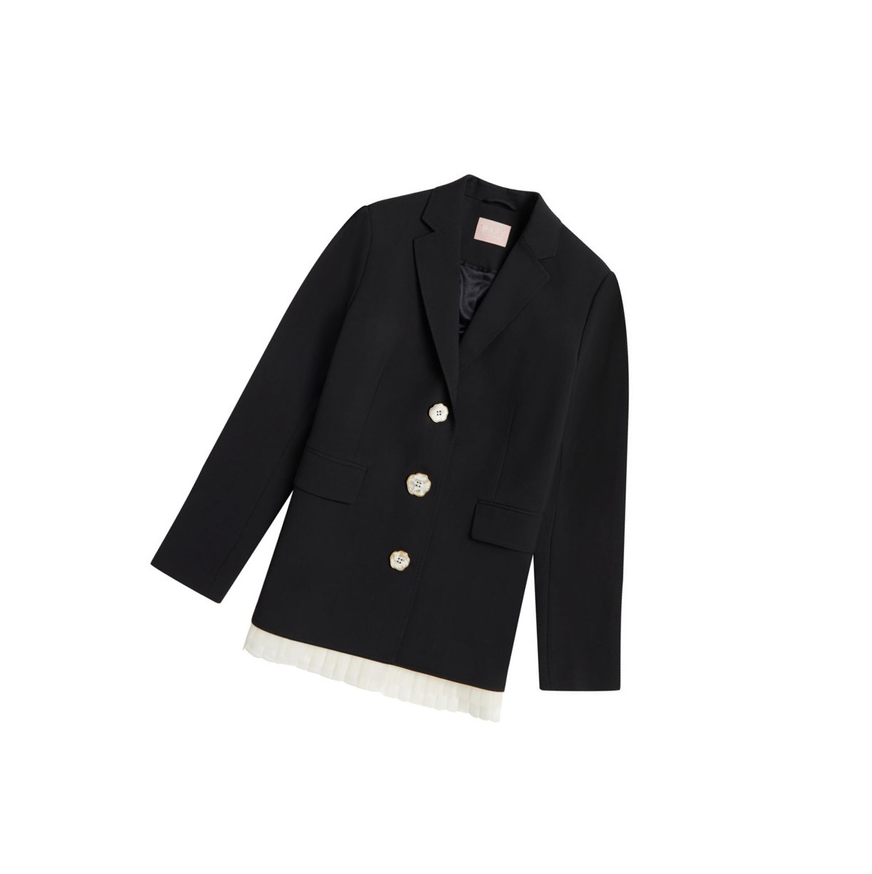 Black A BATHING APE Buttoned Blazer Blazer Women\'s Blazer | OD9130267