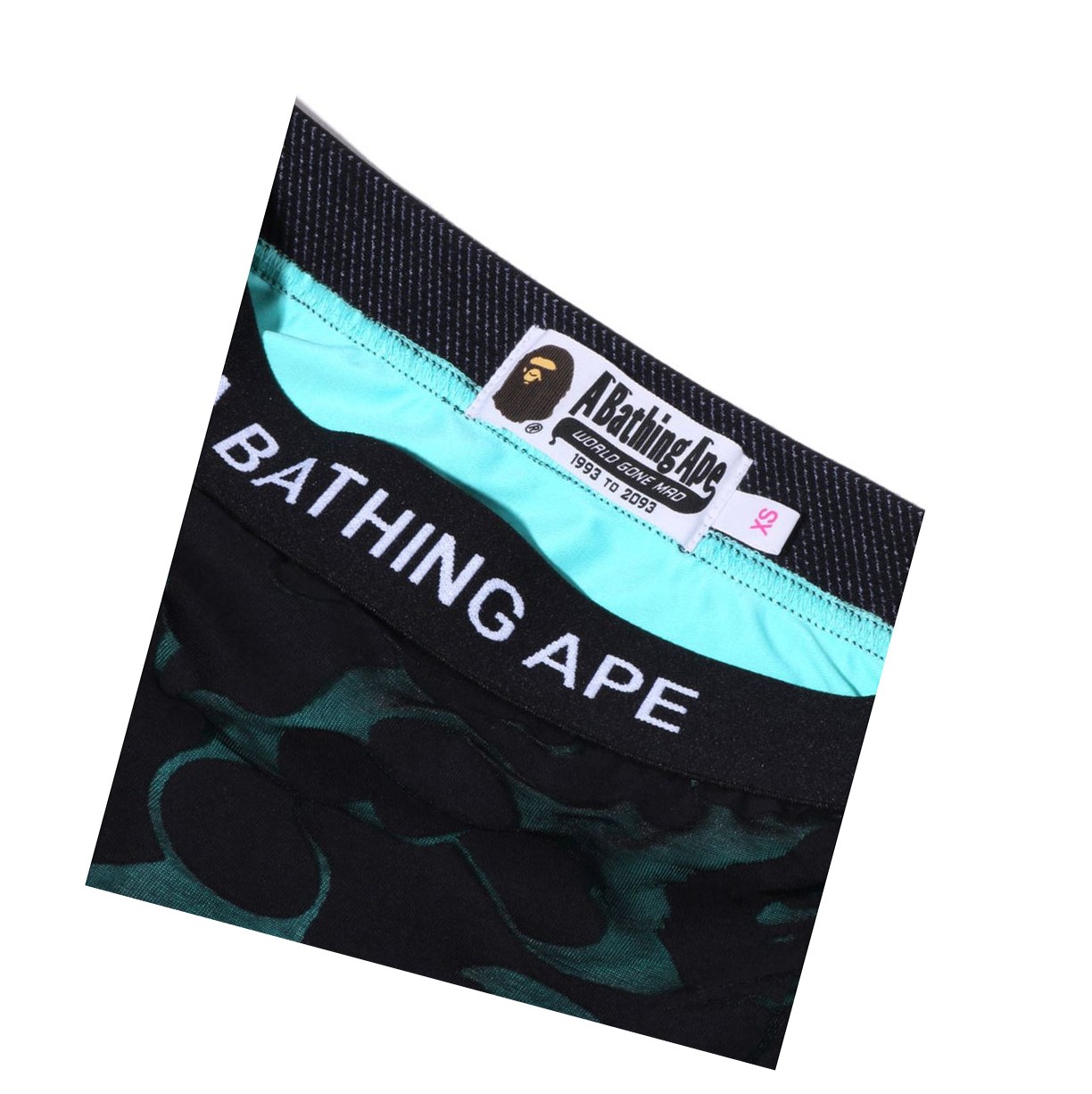 Black A BATHING APE Solid Camo Long Long Women's Skirts | EI0265193