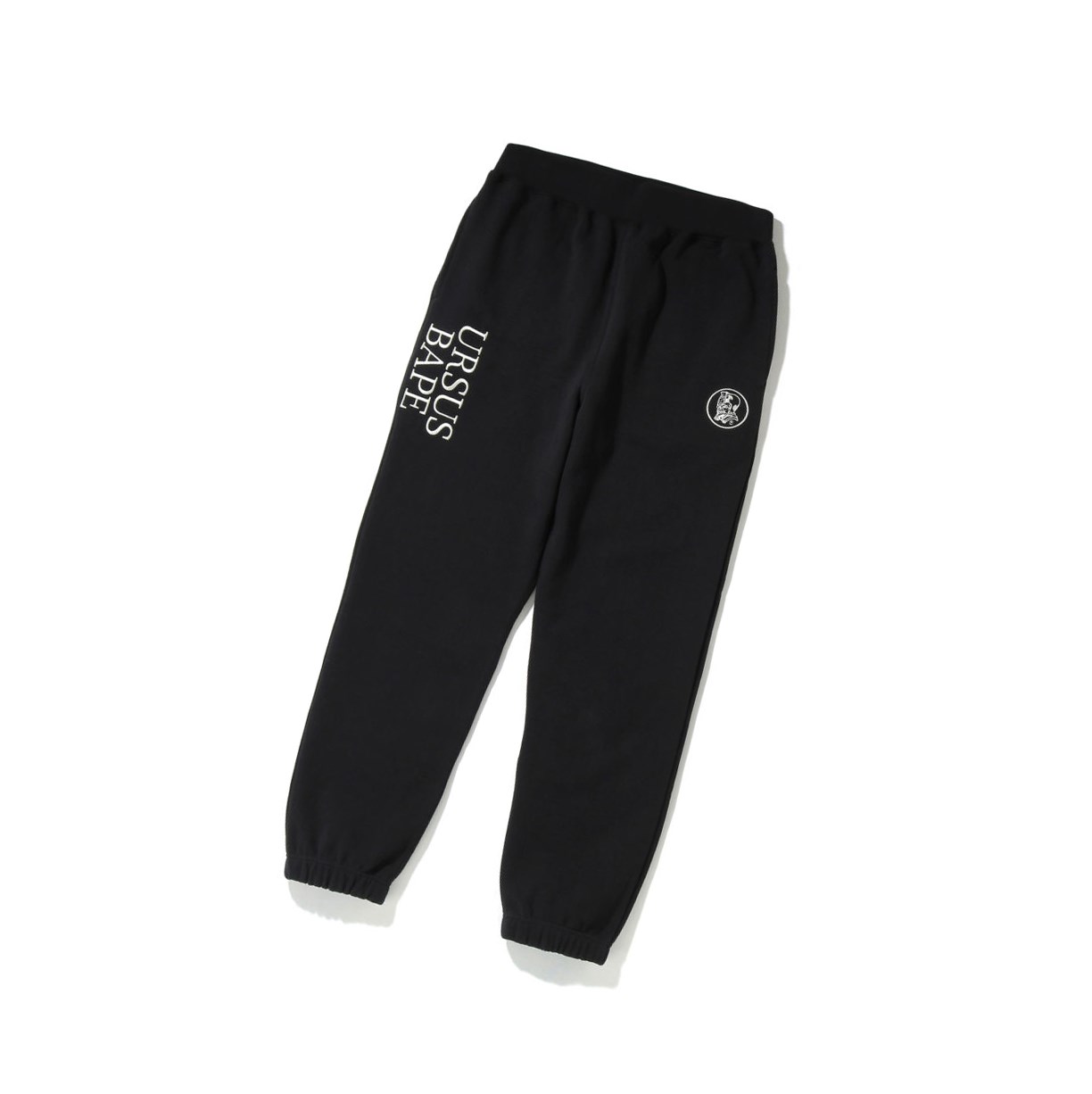 Black A BATHING APE Ursus Sweat Men\'s Pants | TZ2384710