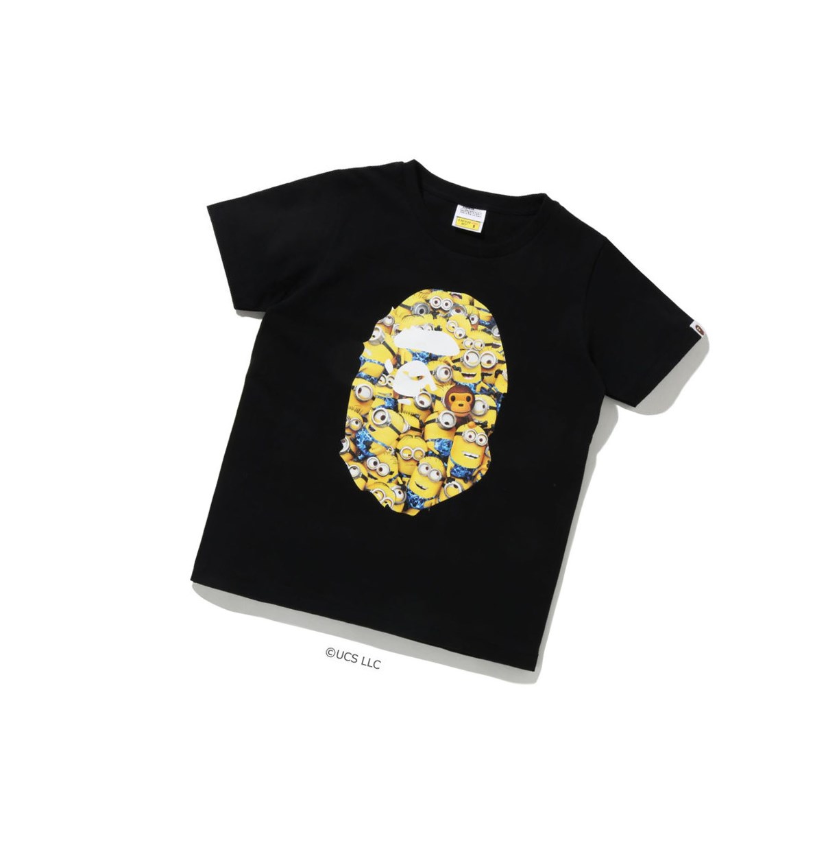 Black A BATHING APE X Minions Tee09 Short Sleeve Women\'s T Shirts | OL6753208