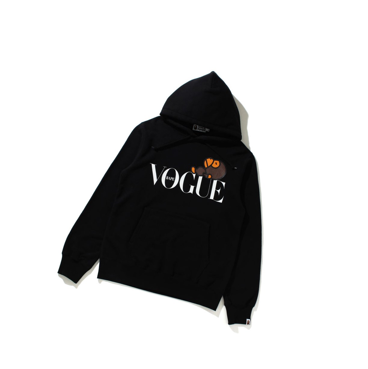 Black A BATHING APE X Vogue Milo Pullover Women\'s Hoodie | ZC6915438