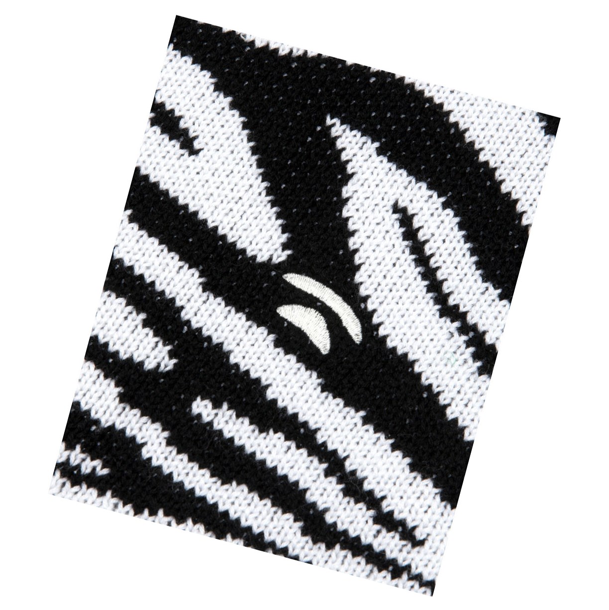 Black A BATHING APE Zebra Pattern Knit Mini Women's Skirts | ES6245189