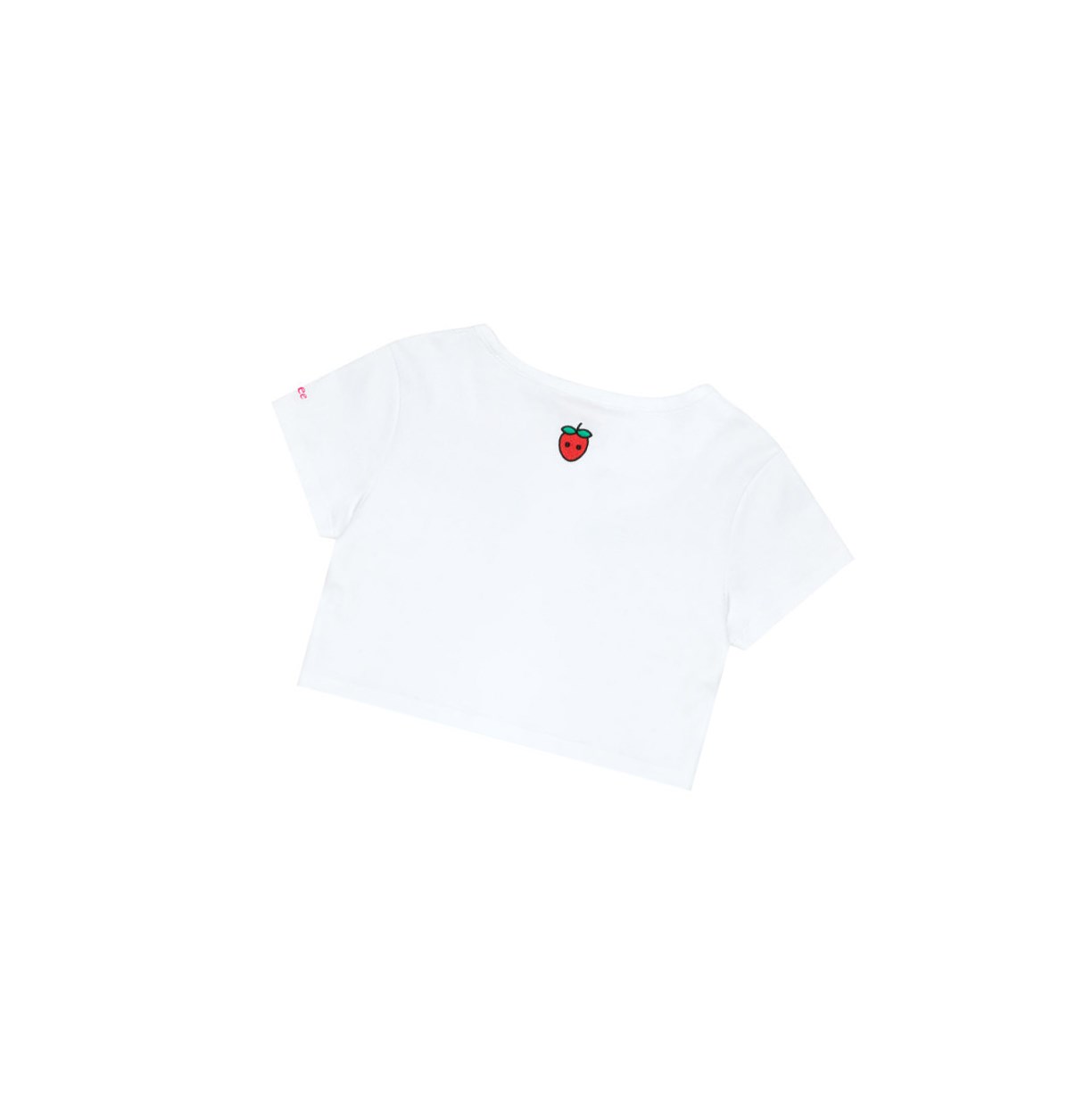 Bleached White A BATHING APE Logo Berry Tee Short Sleeve Women's T Shirts | LE5183209