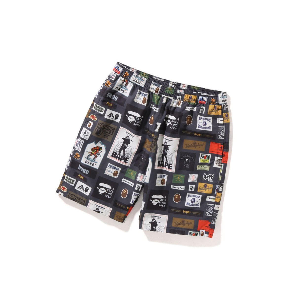 Caise A BATHING APE Bape Multi Label Beach Men\'s Shorts | TP2640719