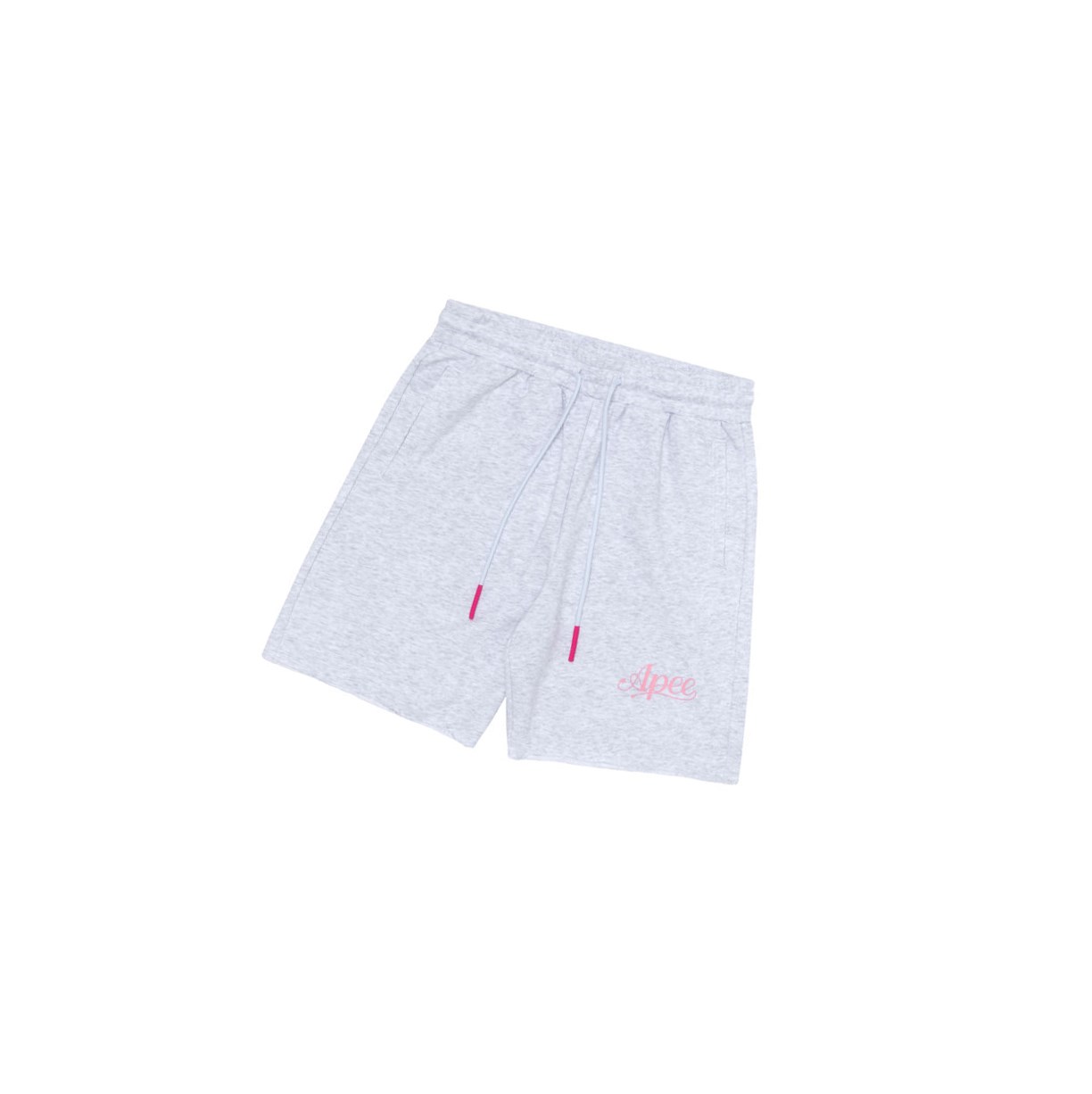 Grey A BATHING APE Logo Lounge Women\'s Shorts | DT9304182