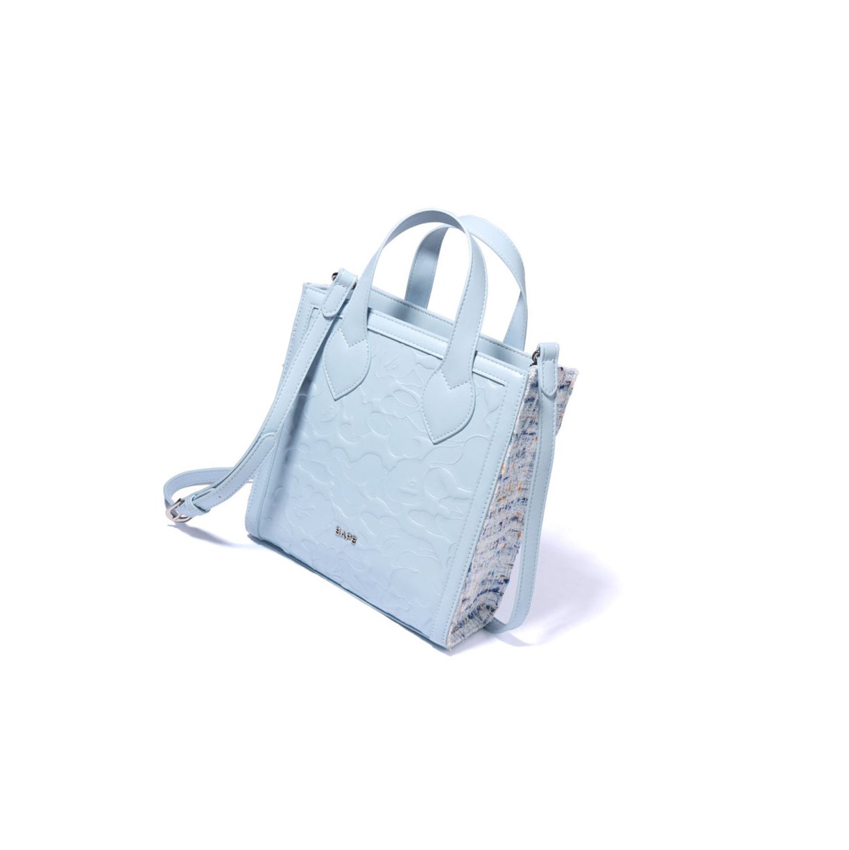 Light Blue A BATHING APE Solid Camo Mini Women\'s Tote Bags | RF1672349