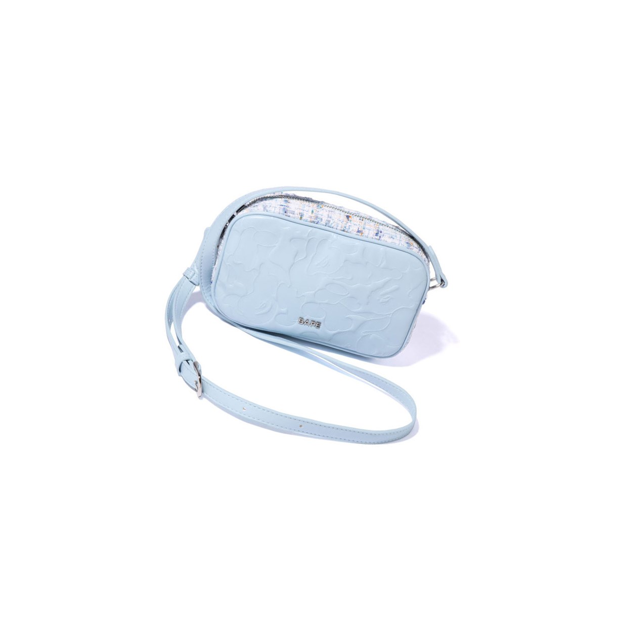 Light Blue A BATHING APE Solid Camo Women\'s Shoulder Bags | AR9478310