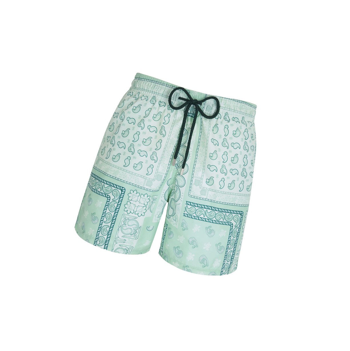 Light Green A BATHING APE X Vilebrequin Moorea Men\'s Shorts | QK9671320