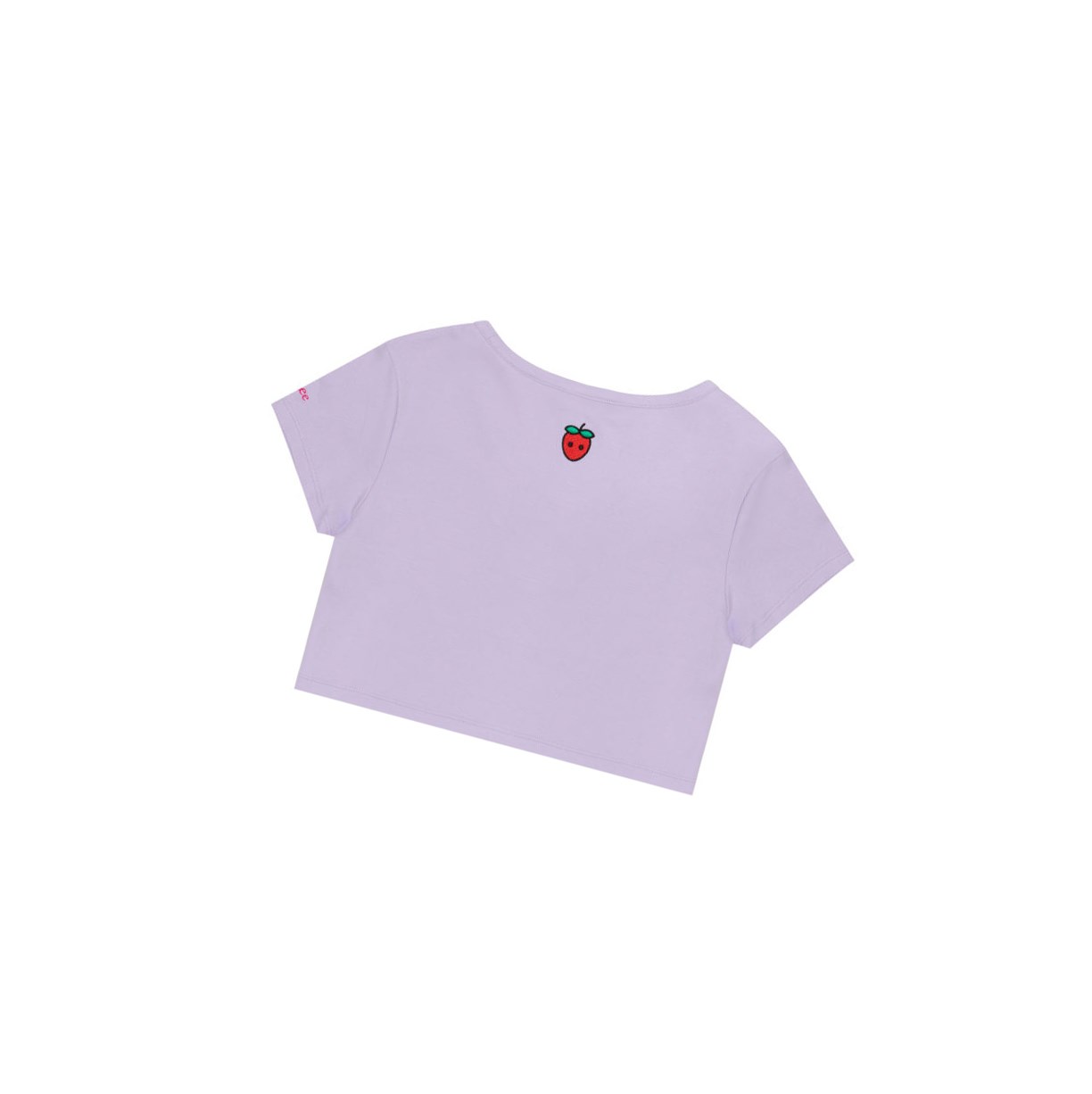 Lilac A BATHING APE Logo Berry Tee Short Sleeve Women's T Shirts | HR7514628