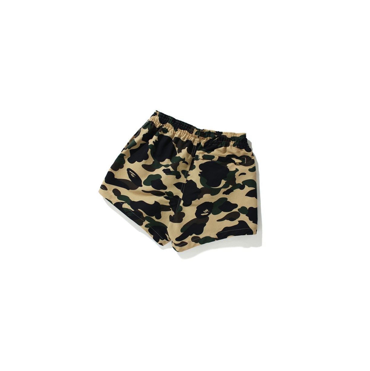 Mellow Yellow A BATHING APE 1st Camo Women's Shorts | FE7628301