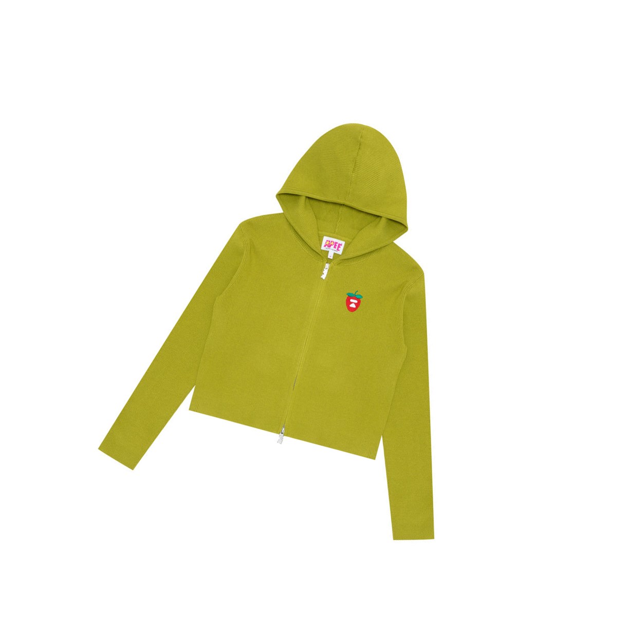 Moss Green A BATHING APE Hooded Cardigan Cardigan Women\'s Cardigan | BW3907185