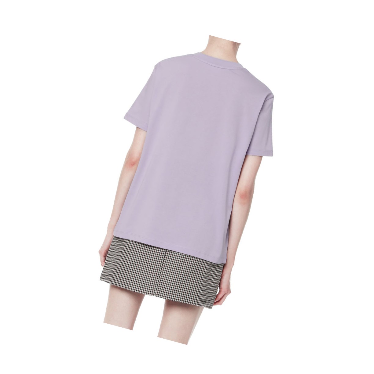 Pastel Lilac A BATHING APE Embellished Tee Short Sleeve Women's T Shirts | WH7531409