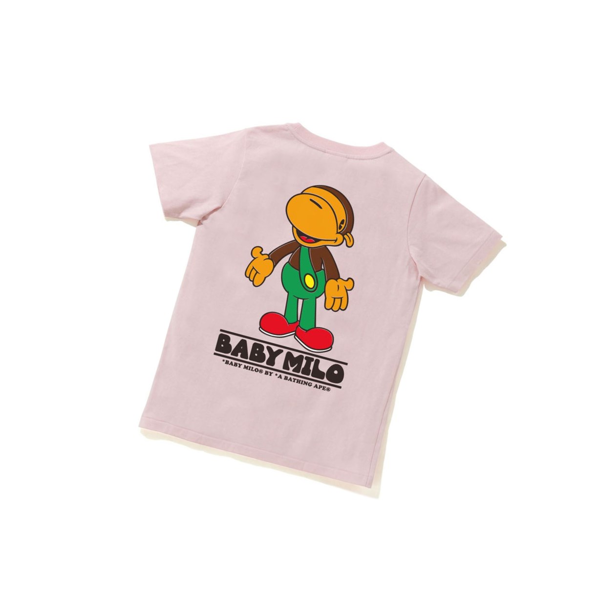 Pink A BATHING APE Classic Baby Milo Tee #2 Short Sleeve Women's T Shirts | SX7954302