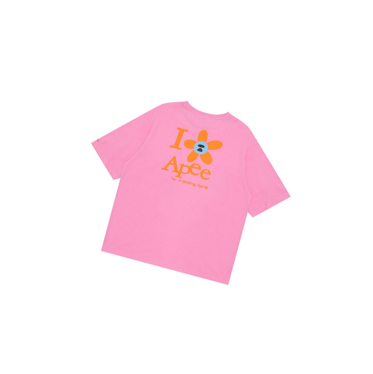 Pink A BATHING APE Classic Tee Short Sleeve Women's T Shirts | HT1239457