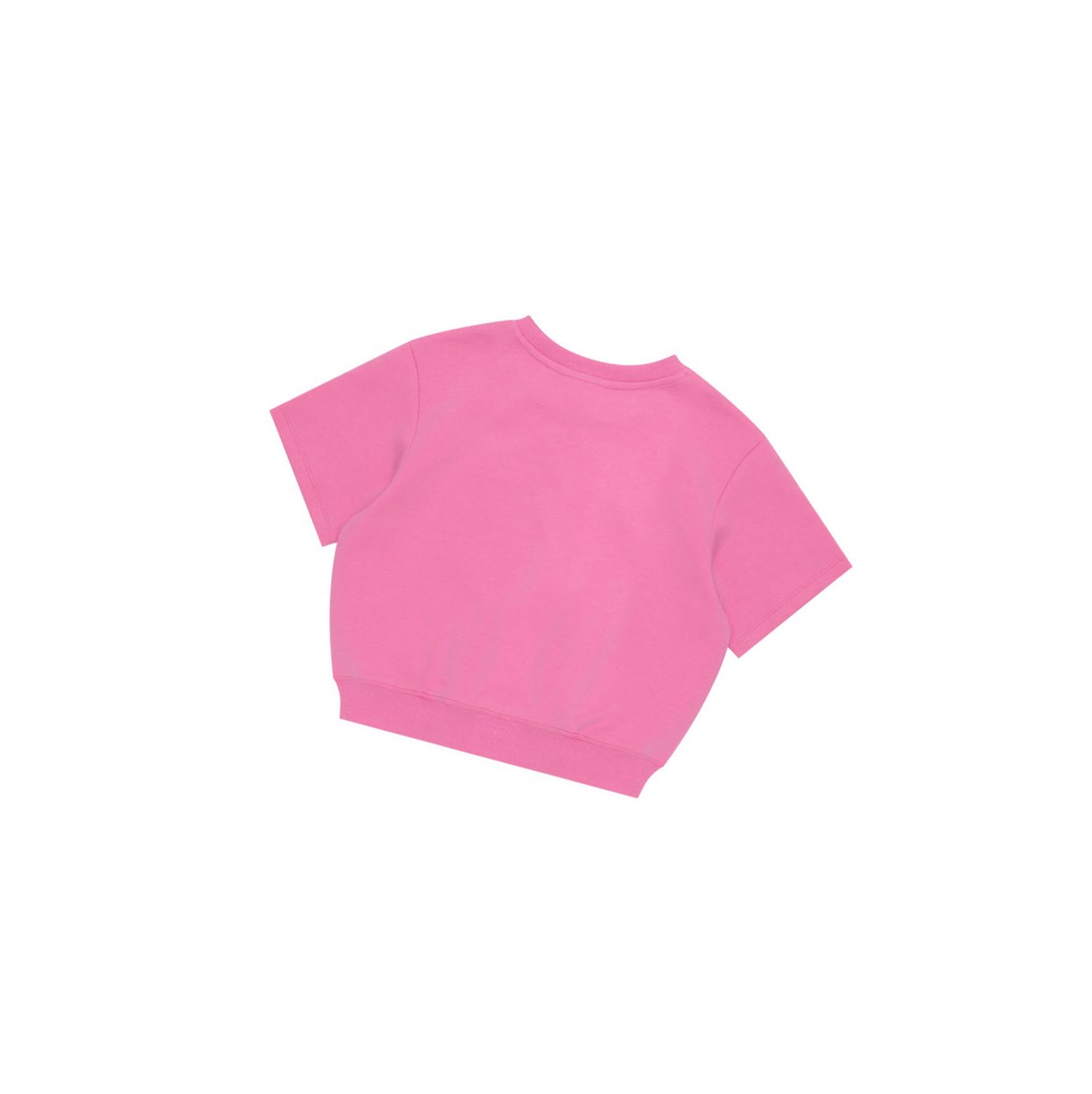 Pink A BATHING APE Cropped Logo Women's Sweatshirts | YT6307814