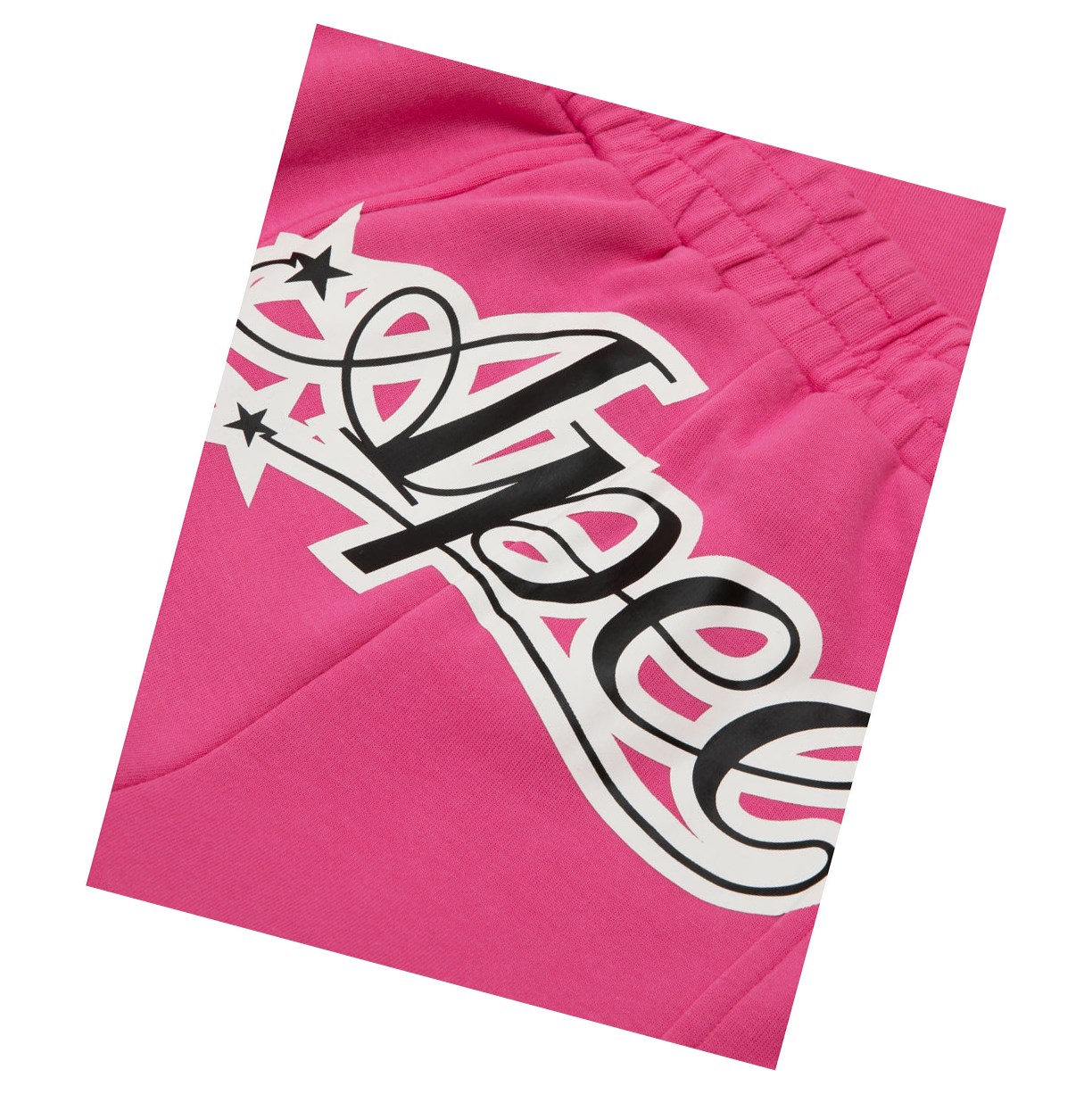 Pink A BATHING APE Track Long Women's Pants | JX4785129