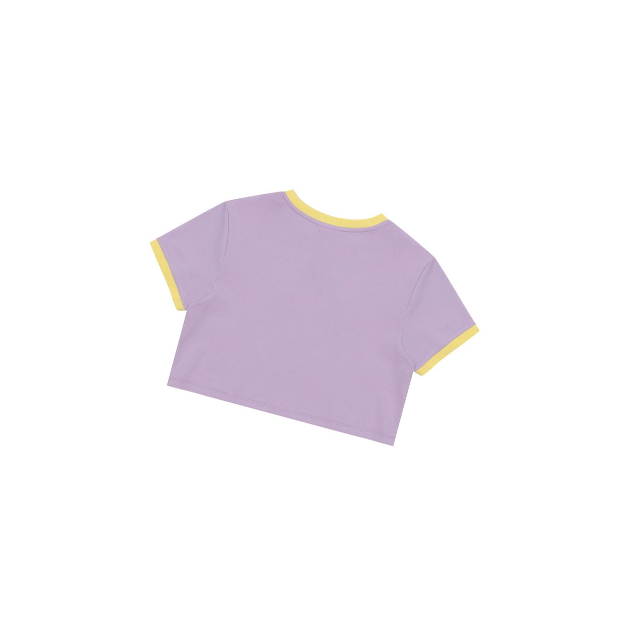 Purple A BATHING APE Graphic Cropped Tee Short Sleeve Women's T Shirts | VT2865370