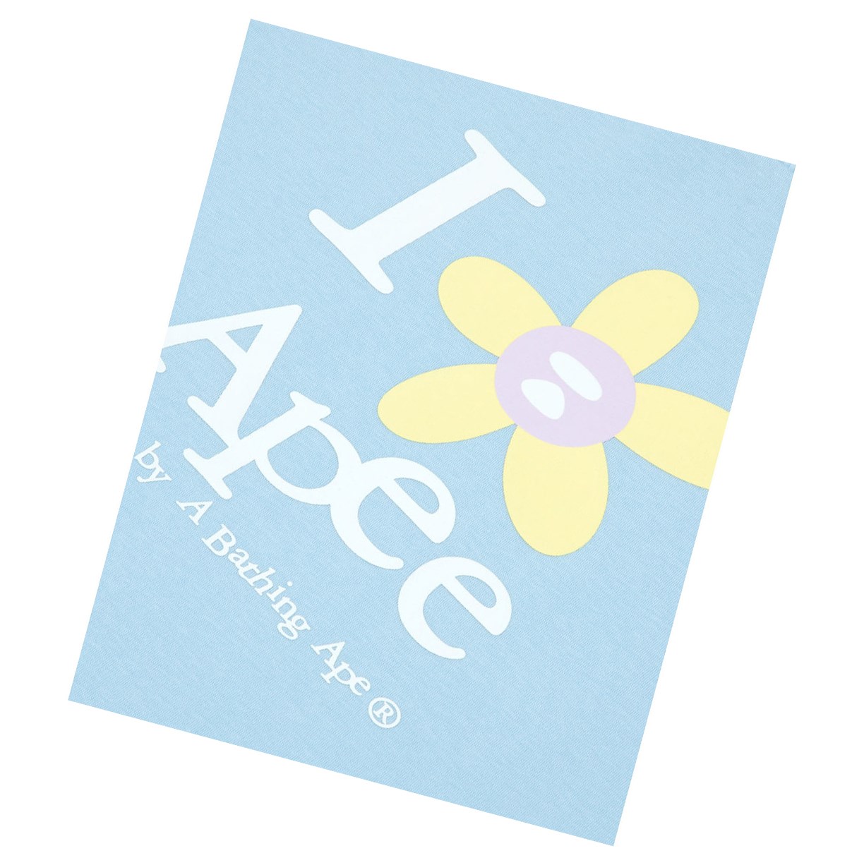 Sky Blue A BATHING APE Flower Cropped Tee Short Sleeve Women's T Shirts | HZ3421869