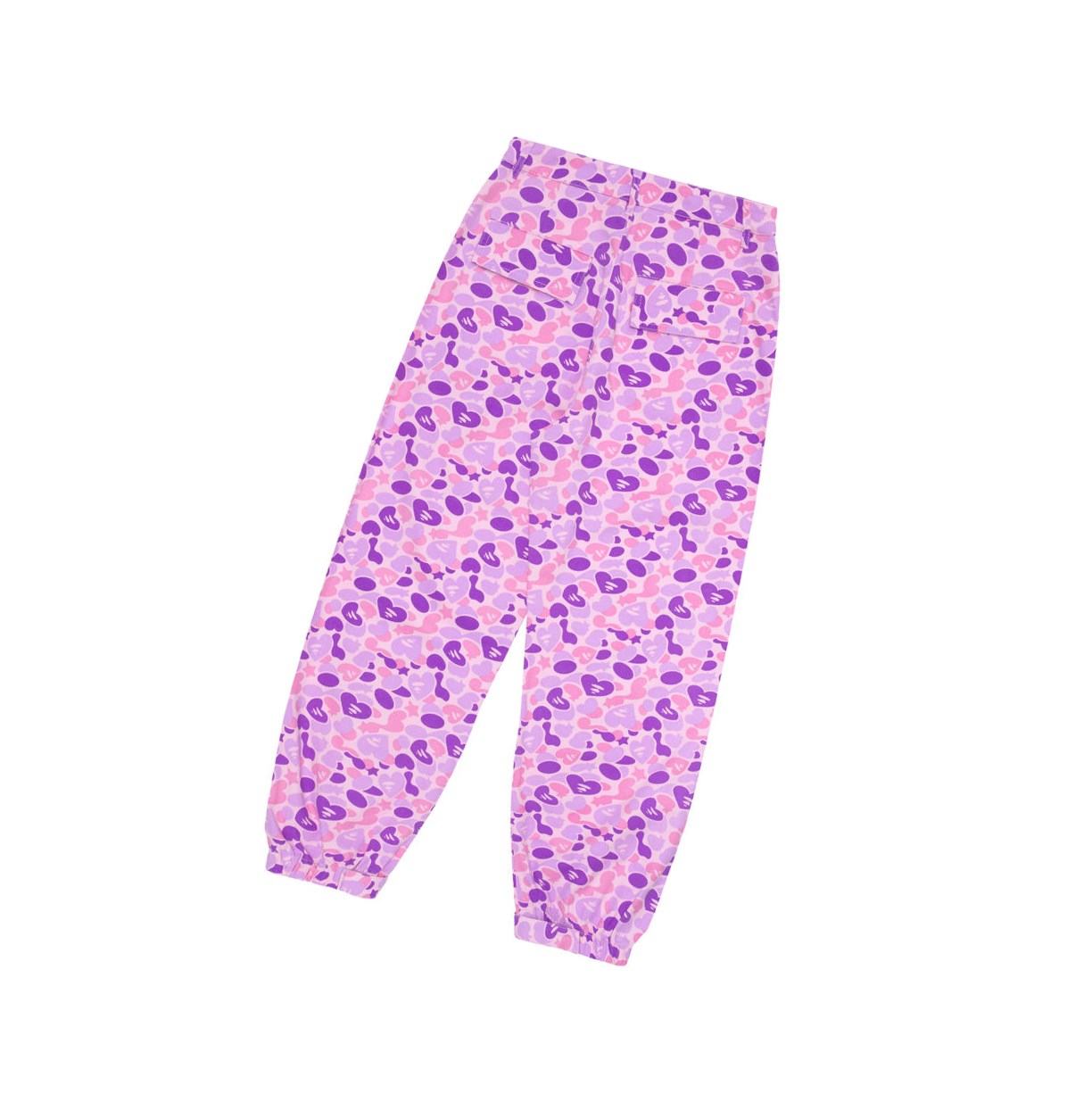 Violet A BATHING APE Printed Cargo Long Women's Pants | NF6952018