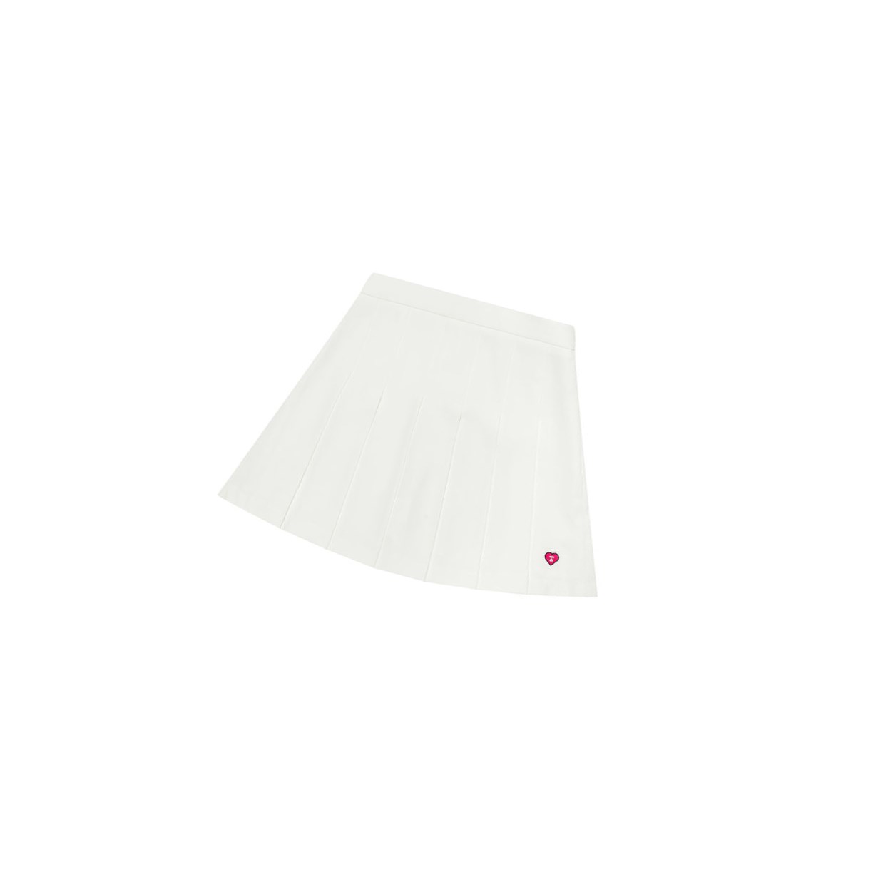 Wall White A BATHING APE Pleated Mini Women\'s Skirts | ER9301764