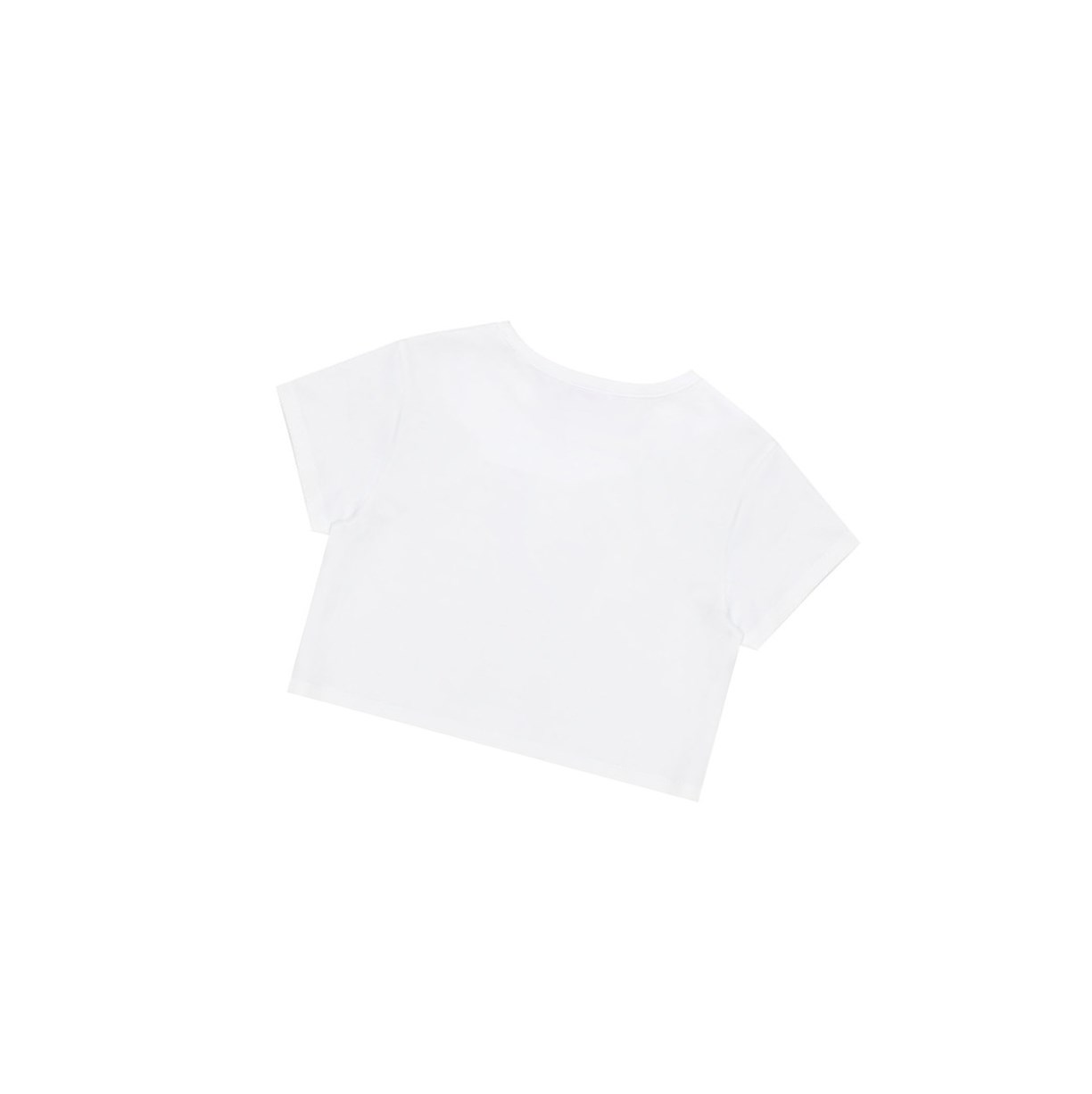 White A BATHING APE Logo Printed Slim Cut Tee Short Sleeve Women's T Shirts | WY4512873